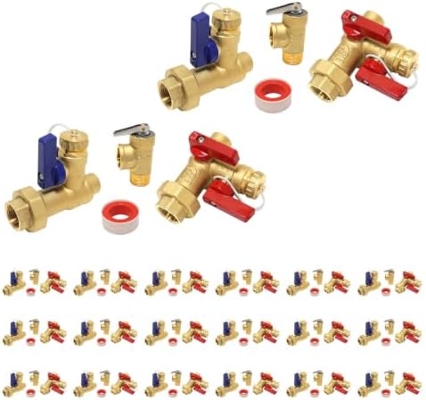 20 Sets Niikappu Tankless Water Heater Valve Kit, 3/4"FIPxSweat(TOOL033-20) by Unknown