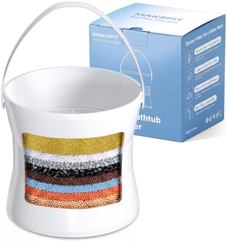 MakeFit Bathtub Faucet Filter, 8-Stage Bath Water Filter for Hard Water by MakeFit