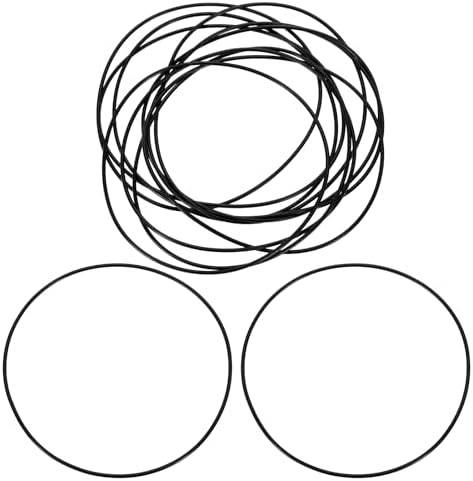 uxcell 10Pcs AS-045 NBR 70A O-Rings 4" ID x 1/16" CS/3.989" ID x 0.07" CS by uxcell
