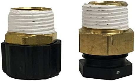 On The Go OTG4-VM-DBLSOFT Portable Compact Double Standard 16,000 Grain Water Softener with Drinking Water Safe Brass Fittings (NOT made in China, assembled by U.S. Workers in Indiana - Image 3