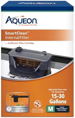 Aqueon QuietFlow Internal Filter with SmartClean Technology, Medium by Aqueon