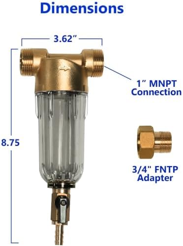 Express Water Whole House Sediment Water Filter, Spin Down, 50 Micron - Image 2