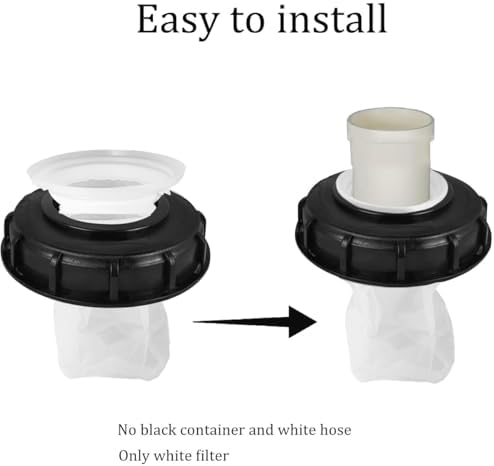 IBC Lid Filter Screen Nylon Screen IBC Tote Lid Filter for Water Tank Rain Barrel Washable - Image 4