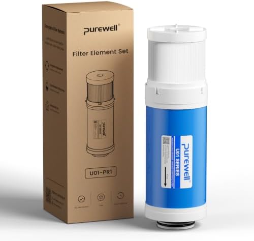 Purewell U01-PR1 Replacement Filter Set for U01 RO System by Purewell