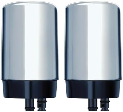 Brita Elite Replacement Faucet Water Filter, Chrome, 2 Count - Image 6