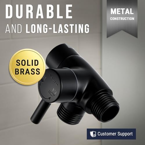 G-Promise 2 Mode Dog Shower Attachment with Extra Long Hose Adhesive Mount - Image 6