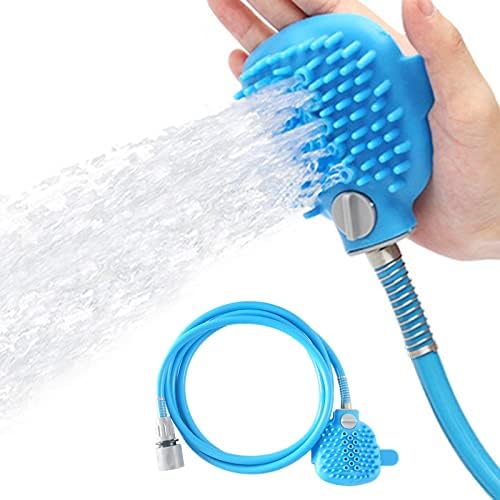 Dog Shower Attachment Slip-On Dog Shower Hose for Bathtub Faucet Detachable Shower Head Sprayer, 6ft Handheld Shower Attachment Hose for Sink/Shower by Unknown