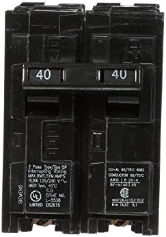 Stiebel Eltron Tankless Water Heater - Tempra 29 Trend – Electric, On Demand Hot Water, Eco, White & SIEMENS Q240 40-Amp Double Pole Type QP Circuit Breaker black, 2"D x 3"W x 3"H - Image 2
