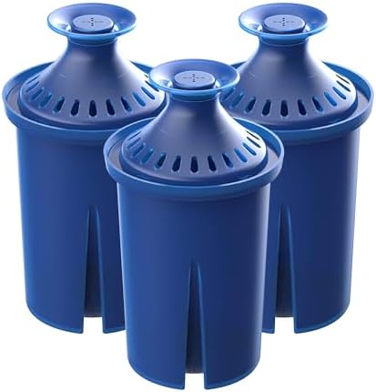 AQUA CREST Water Filter Replacement for Brita® Pitcher & Dispenser, 3 Pack by AQUACREST