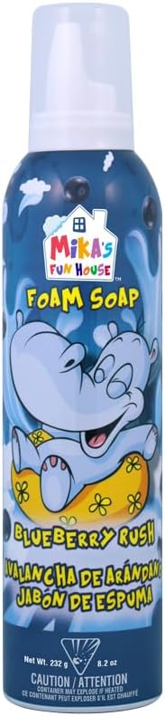 FUN HOUSE | KIDS FOAM SOAP | 8.2oz | VERY BERRY & BLUEBERRY RUSH | 2 PACK - Image 6