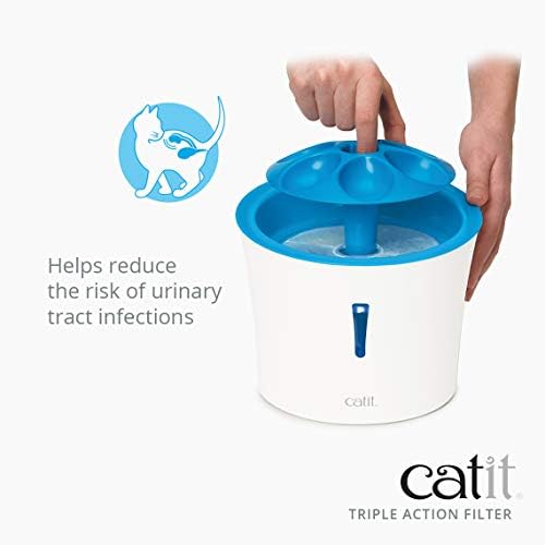 Catit Triple Action Replacement Fountain Filters - 5-Pack - Image 2