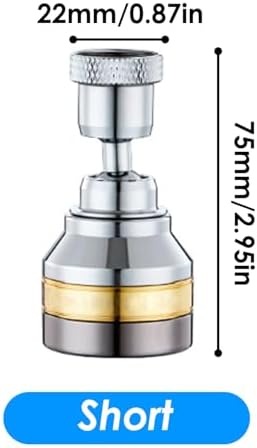Sink Faucet Sprayer Attachment, Rotatable Faucet Sprayer Head - Image 2