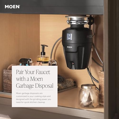 Moen Align Black Stainless Motionsense Wave One-Sensor Touchless One-Handle High Arc Modern Pulldown Kitchen Faucet with Reflex Docking System, 7565EWBLS - Image 6