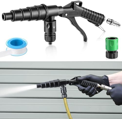 Coolant System Flush Gun, Lever-Action Heater Core Flush Kit by Gulfmew