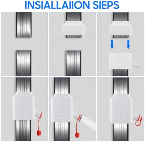 Downspout Diverter, Rain Barrel Diverter Kit Fits for 3"x4" and 2"x3" Standard Downspout, Rainwater Collection System with Adjustable Valve and Filter. 5ft Hose - Image 6