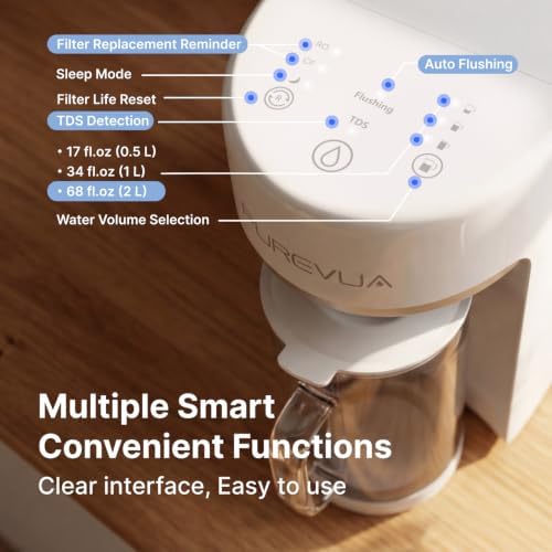 PR1-P Countertop Reverse Osmosis Water Filter System, 5 Stage RO Filtration - Image 4