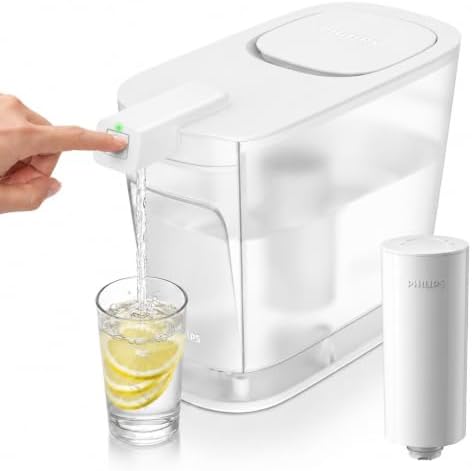 PHILIPS Electric Water Filter Pitcher & Water Filter Dispenser, ADD5903 by Unknown