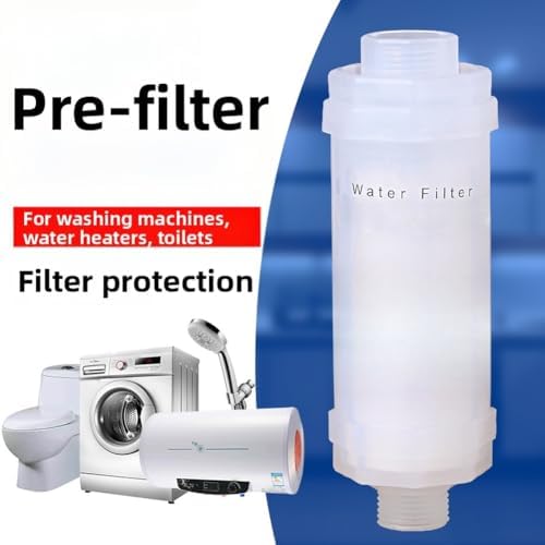 PP Cotton Purification Filter 5 Inch Washing Machine Heater Toilet, High Efficiency Sediment Remover, White - Image 2