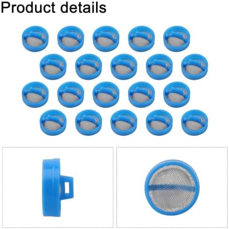 20 Pcs Steel Mesh Inlet Valve Filter Screen Kit, 20mm x 6mm Replacement Parts Most Washing Machines, Rustproof Sediment Trap to Keep Incoming and Appliances - Image 4