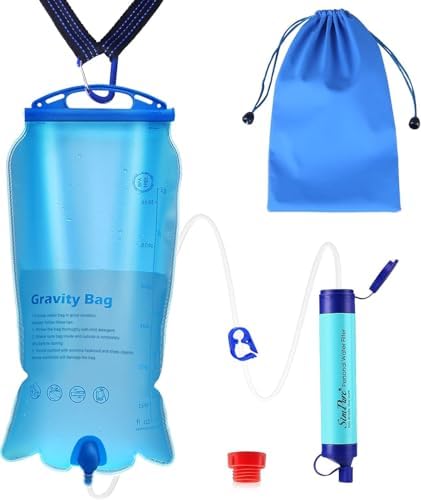 SimPure Portable Gravity-Fed Water Filter with 3L Bag by SimPure_Water