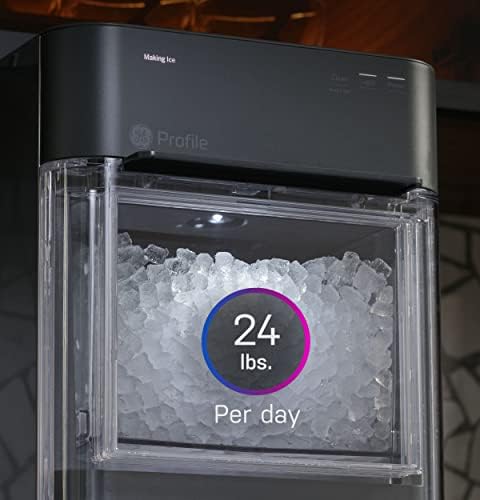 GE Profile Opal 2.0 Nugget Ice Maker XPIO13SCSS, Stainless Steel (Renewed) - Image 2