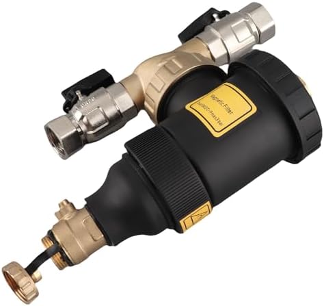 Aramox Premium Brass Magnetic Boiler Filter with 5μm Filtering Accuracy Easy Maintenance for Heating System - Image 2