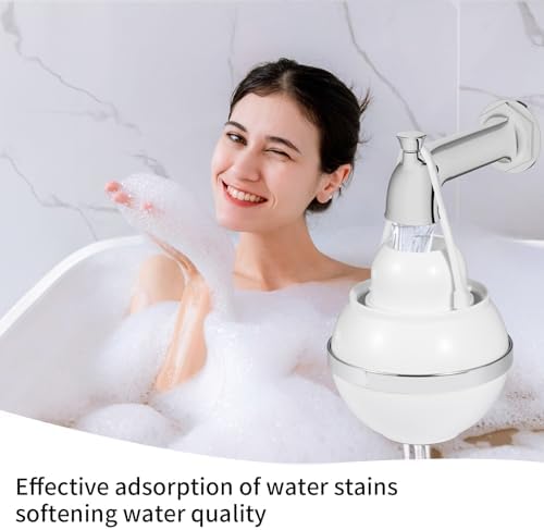 Bath Filter for Tub – 8-Stage Hotel Grade Filtration Water Filter for Softer Skin & Hair, BPA Free, 2,500 Gallons, Easy to Install (White) - Image 7