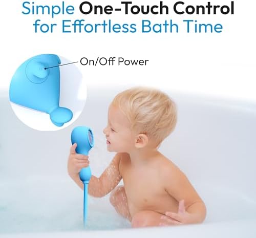 Rechargeable Baby Bath Shower Head for Bathtub - Image 3