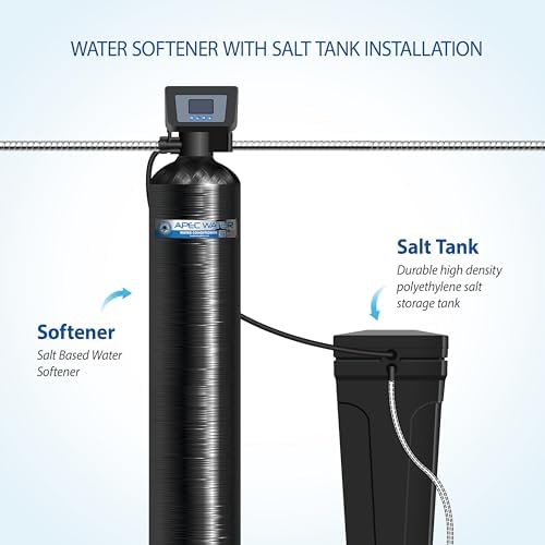 APEC Water WH-SOFTENER-30-FG Reverse Osmosis System, Water Softener Bundle - Image 5