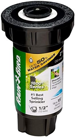 Rain Bird 1802HV15PR PRS HE Professional Pop-Up, Full Circle, 8-15 Feet, 2" - Image 3