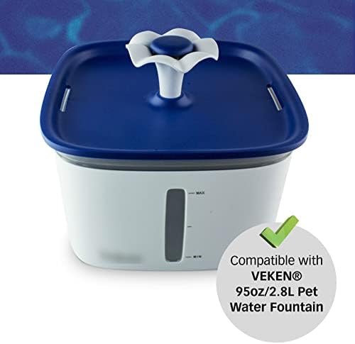 PET STANDARD Filters for VEKEN 2.8L Fountain, 12-Pack - Image 5