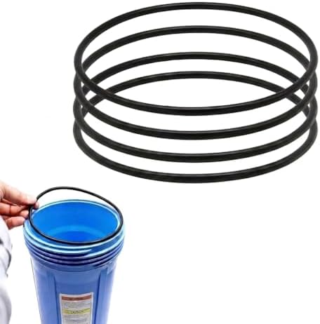 Ganivsor 4-Pack 151122 Water Filter O-Ring Replacement for Pen-tek Big Blue 10" and 20" Whole House Filtration, Compatible with Culligan HD-950, American Plumber W10-PR, Buna-N Leak-Proof Seal by Ganivsor