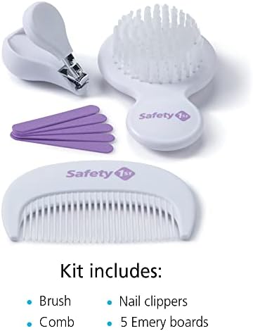 Safety 1st Deluxe Baby Healthcare and Grooming Kit, Pyramids Grape Juice, Newborn Baby Essentials, One Size, 24 Pieces (Pack of 12) - Image 4