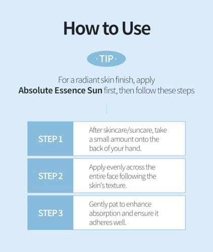 Absolute BB Cream, SPF50+ PA++++, A.T.O.M.Y Natural Tone-Up Finish, 1.11 fl oz (33 mL), Lightweight Daily Base Makeup (1, No. 21) - Image 3