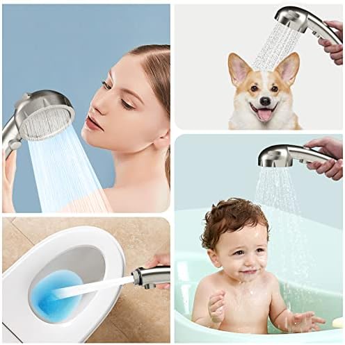 SINGSUO High Pressure Handheld Shower Head with On Off Switch - Image 5