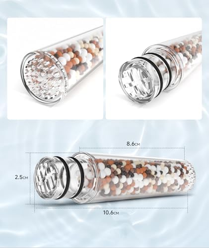 SR SUN RISE Shower Filter for Handheld Shower Head, 1 Pack Replacement Filters for Hard Water Remove Chlorine and Harmful Substances Only Fits SR SUN RISE Shower Head - Image 5