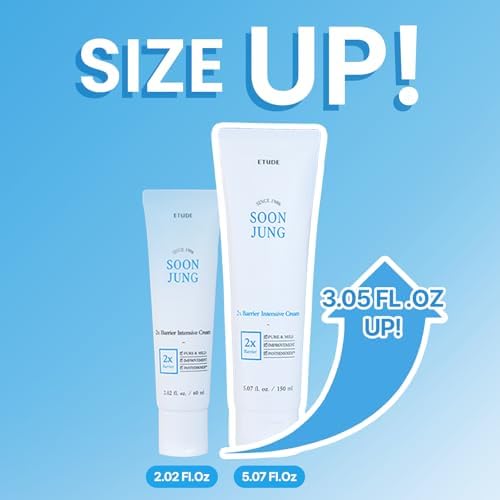 ETUDE SoonJung 2x Barrier Repair Cream for Sensitive Skin, 5.07 fl oz - Image 2