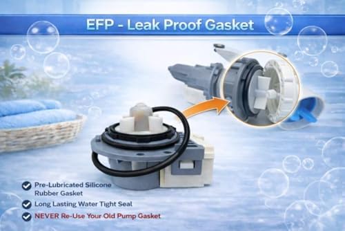 EFP WH11X29539 for GE Washer Drain Pump Assembly Water Removal Pumps with Filter and Seal Parts for GE Washing Machines Front & Top Load Laundry Clothes Washers Machine - Image 4