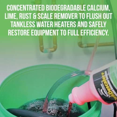 QwikDescaler+ Concentrated Tankless Water Heater Descaler Solution (1 Gal) - Image 4