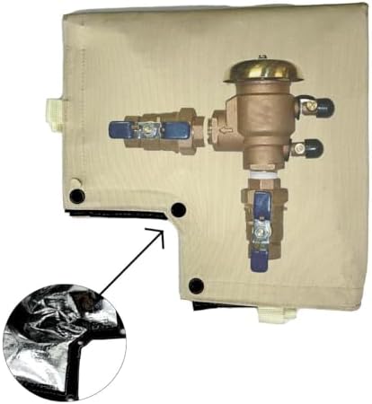 Backflow Insulation Pouch - Pressure Vacuum Breaker Cover(Beige) - Image 3