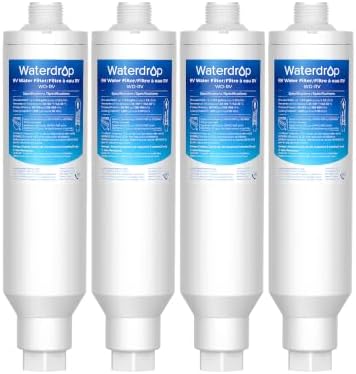 Waterdrop RV Inline Water Filter, Garden Hose and Camper Water Filter by Waterdrop