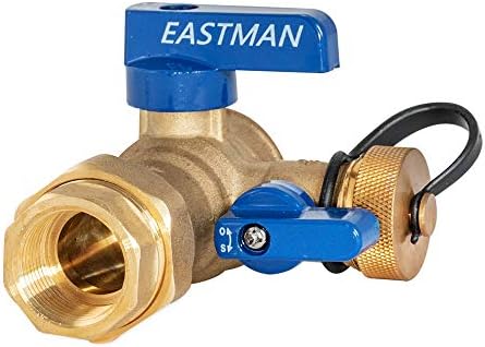 Eastman Tankless Water Heater Service Valve Kit, 3/4 Inch FNPT Union x 3/4 Inch FIP Service Valves, Brass Plumbing Fitting, 60204 - Image 5
