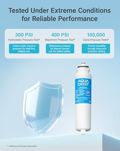 AQUA CREST DW2042FR-09 Refrigerator Water Filter, 1 Pack - Image 6