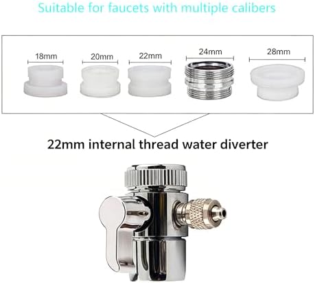Water Flosser for Family Use 3 Jet Tips & 3 Toothbrush for Faucet & Shower, Oral Irrigator Non-Electric Safety , Dental Oral Care Tooth Cleaning - Image 6