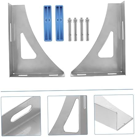 Stainless Steel Water Heater Wall Mount Support Brackets Pair - Image 3