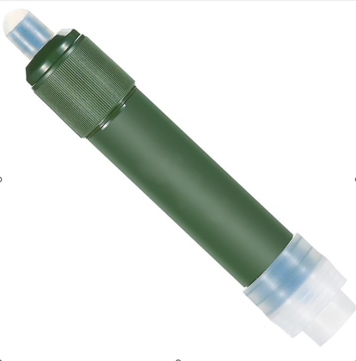 Portable Water Filter Straw,Personal Water Filter Straw, 0.01 Micron Ultrafiltration, Outdoor Water Purifier, Lightweight Outdoor Camping Emergency Survival Kit for Hiking and Travel, Outdoor Life - Image 2