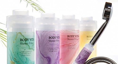 Vitamin Shower Filter for Reduces Dry Itchy Skin, Dramatically Improves the Condition of Your Skin and Hair Lavender Blossom by Body+Vita%3A