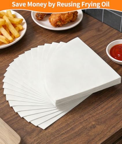 Cooking Oil Filter 50 Pack, 10 Inch Fryer Oil Filter, Maple Syrup Filter - Image 6