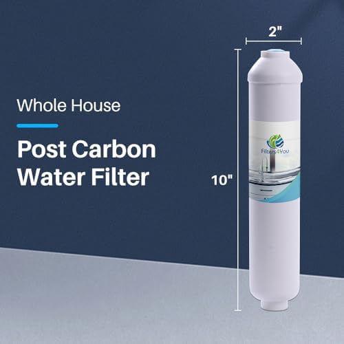 CFS 10x2 Inline GAC Filter 1/4 QC for Clover AICRO RO Post Filters 4 Pack - Image 5