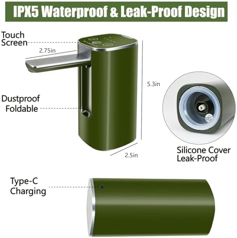 Automatic Touch Control Water Pump, Portable Foldable Faucet - Image 3